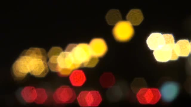 The lights in the defocusing