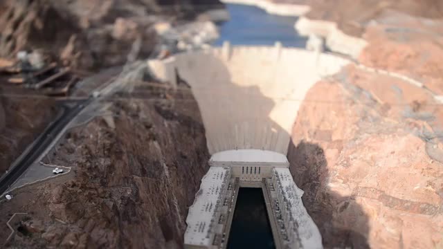 View of the Hoover Dam Daytime