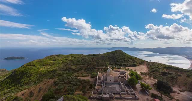 4K Timelapse Monastery of Skopiotisa in Zakynthos