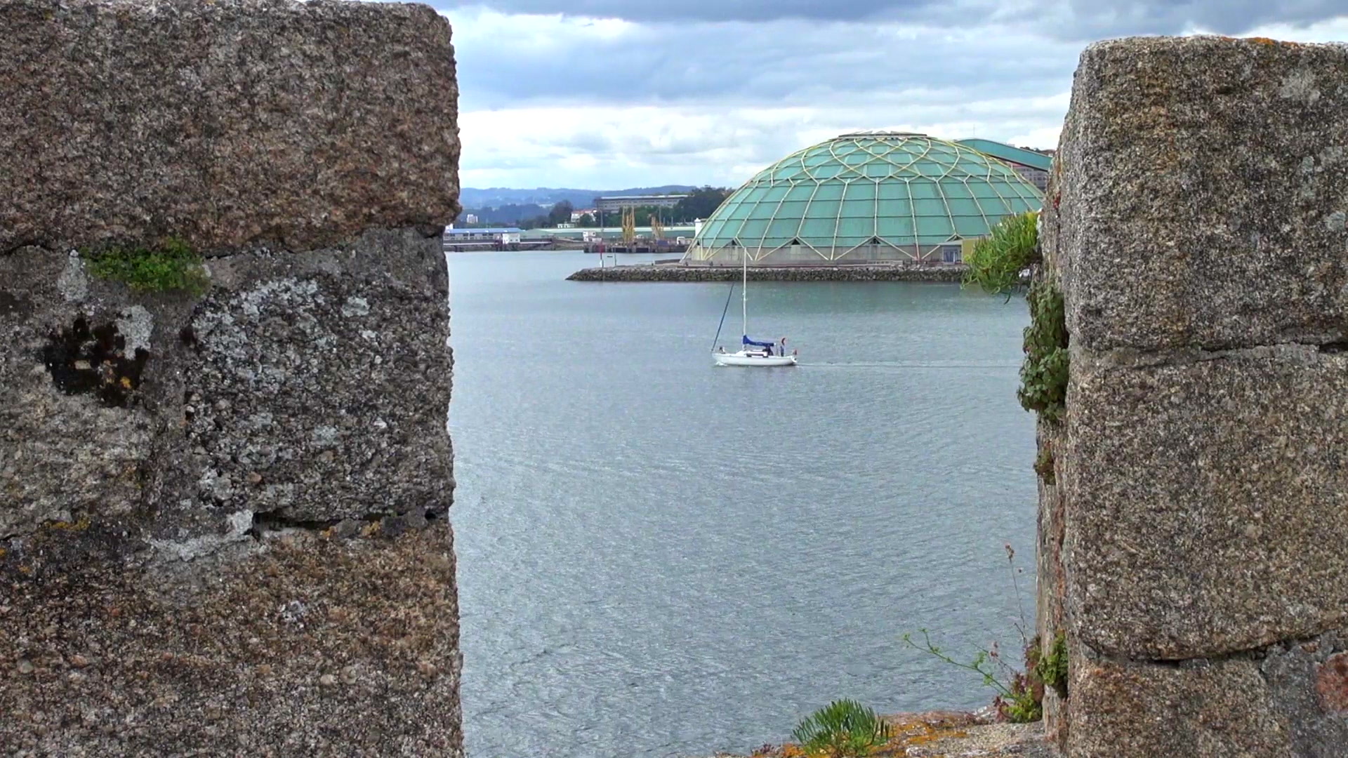 Coal dome in A Coruna