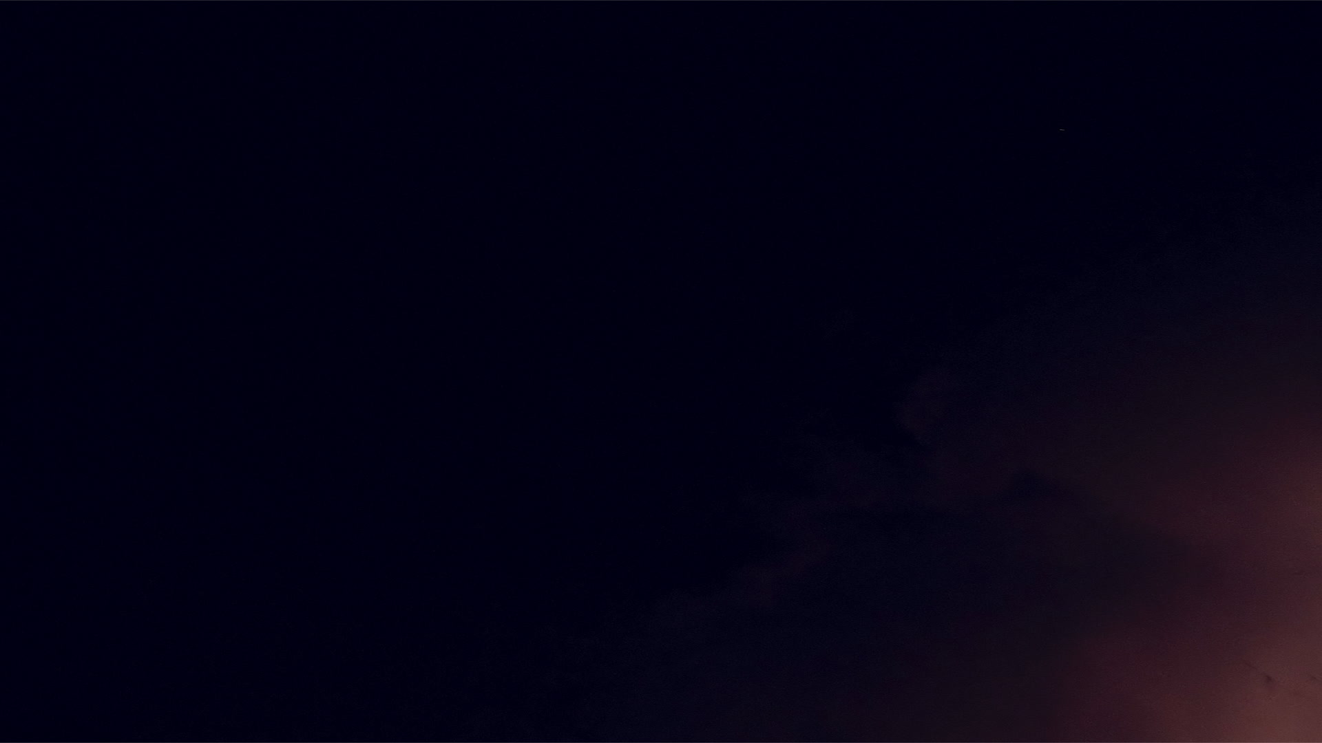 Forked lighting in sky, night, Super 35mm to 4K