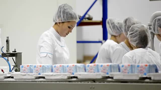 Working women at the factory
