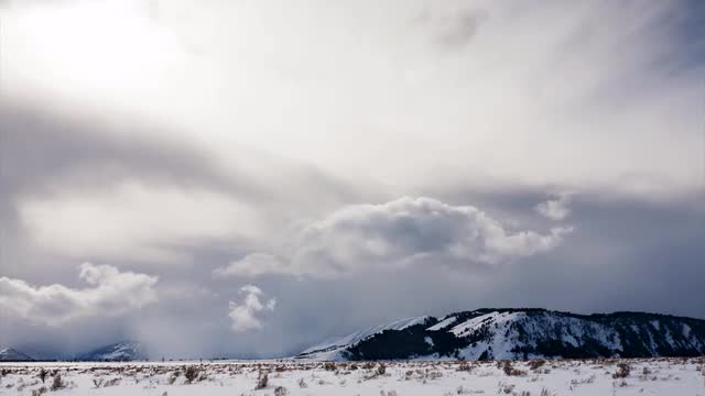 Winter Storm Over Jackson Hole