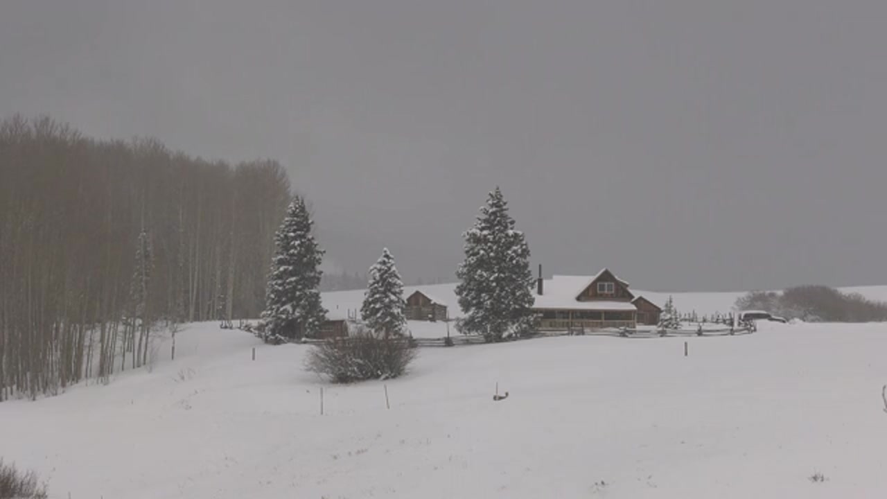 Kurator Winter Snow Cabin .mov