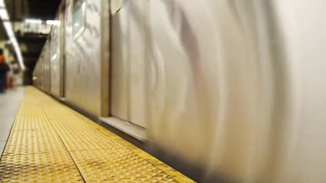 Subway Train Approaches
