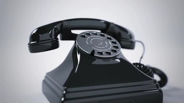 Oldschool telephone ringing.