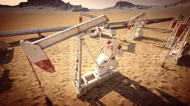 Oil Pump Jack rocking loopable
