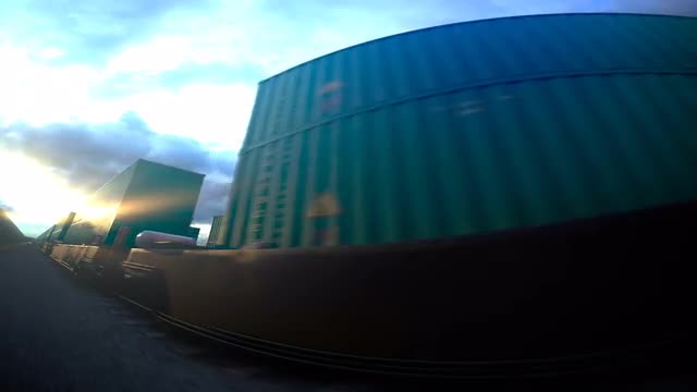 3d animation of cargo carriage