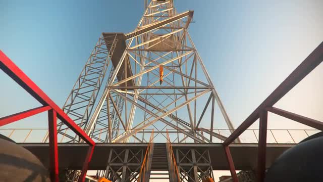 Drill Tower Derrick Oil drilling rig industry