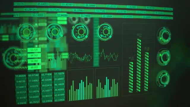 Graphical User Interface, Futuristic Screen GUI