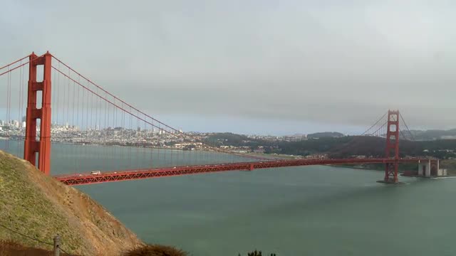 Time Lapse Golden Gate Bridge San Francisco