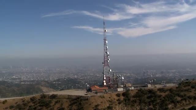 Aerial of Radio / Telecommunications Tower