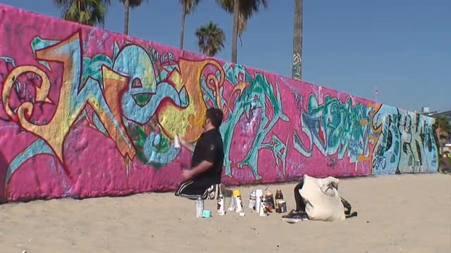 Santa Monica Graffiti Artist