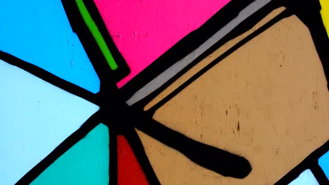 Wall Art Graffiti in Los Angeles - Clip 1