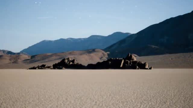 Time Lapse of Death Valley at Night
