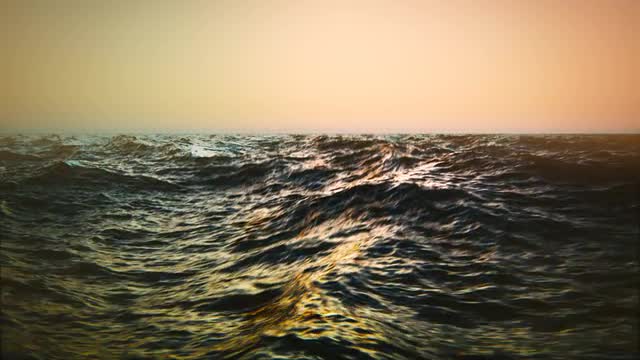 Sea Waves. Water Blue Ocean Ripple