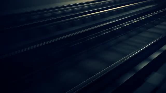 Railroad In Subway Tunnel