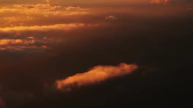 Clouds Sunset Aerial 60D