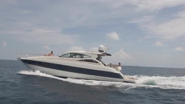 Luxurious Boat Cruise Towards Open Sea