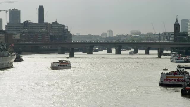 London Bridge and the River Thames, London