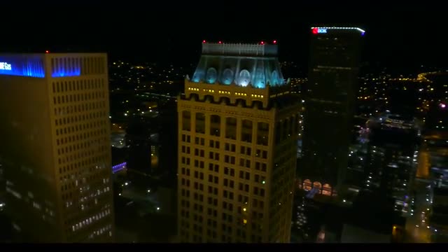 Downtown Tulsa Night 02