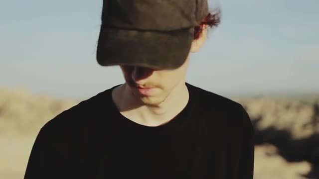 Man Looking Out Walk Away