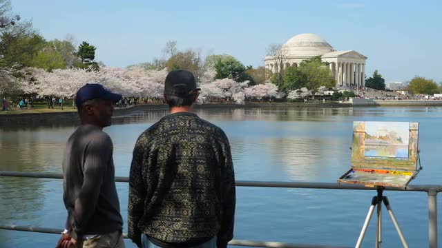 4K Artists on the Tidal Basin 3