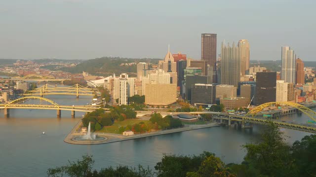 4K Pittsburgh Skyline 7