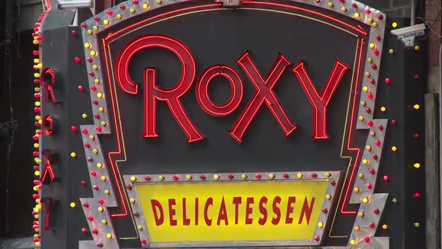 Roxy Delicatessen Marquee Sign 1