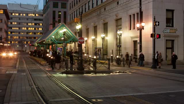 4K Hudson-Bergen Light Rail Timelapse 1