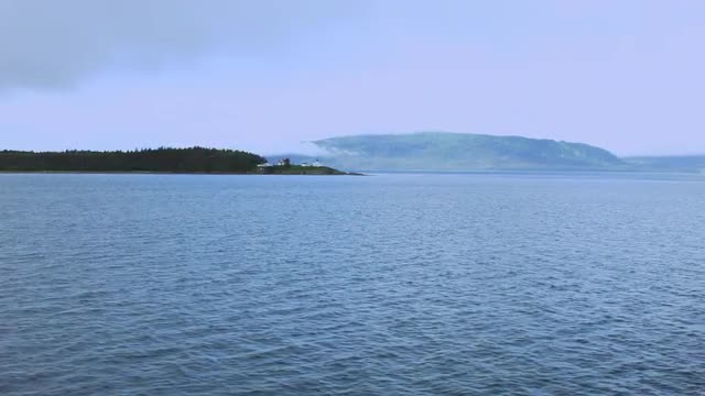 Sailing Past Pt. Retreat Lighthouse