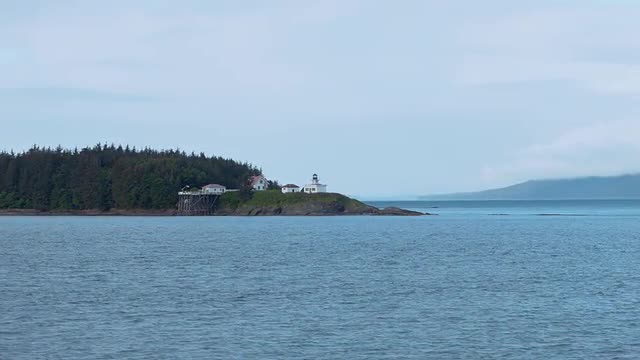 Sailing Past Pt. Retreat Lighthouse