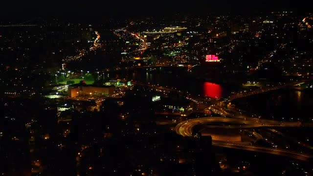 AERIAL FDR, Triborough toward Yankee Stadium