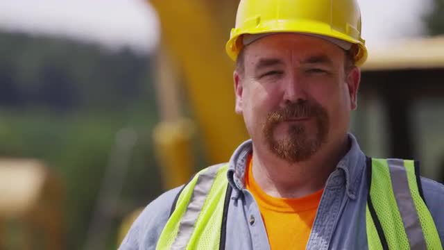 Portrait of construction worker