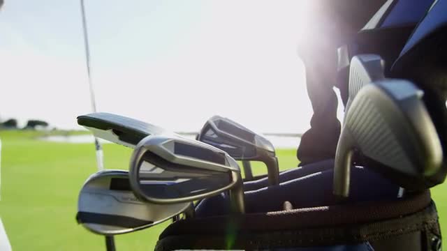 Professional Male Caucasian Playing Sport Golf Commercial Sponsorship Wealth 