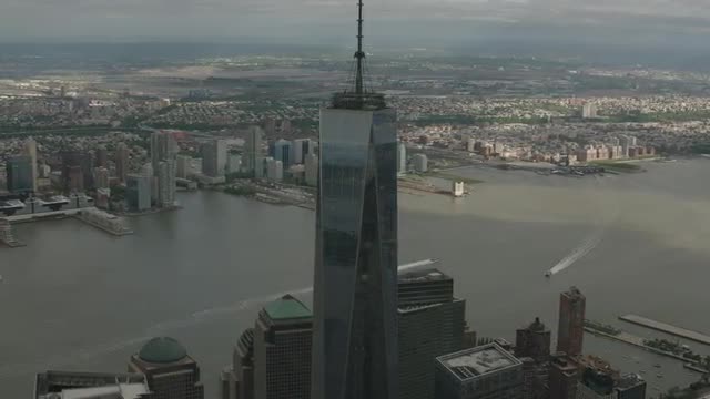 WTC, Wide shot slow Push in to Extreme Close UP