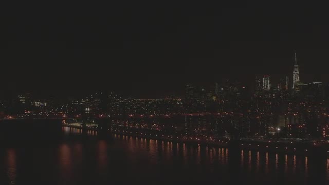 Aerial shot of New York City_88