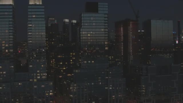 Aerial shot of New York City_59