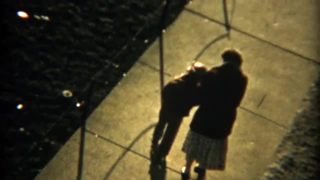 1955: Storytelling of mom teaching child to rollerskate one step at a time and returning home. CHICA