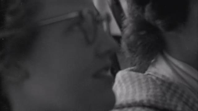 1950 lady with glasses