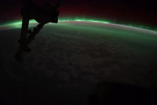 Ungraded: Aurora Australis Over Indian Ocean