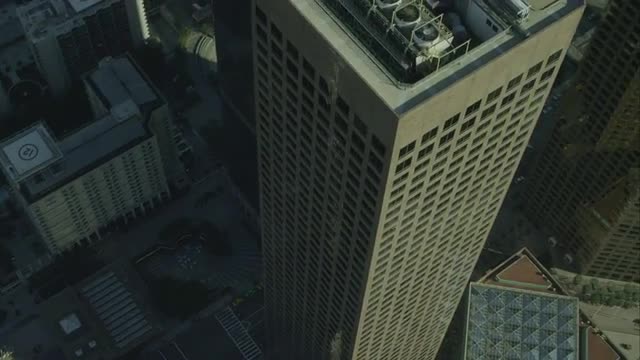 Sweeping across helicopter landing pads on buildings