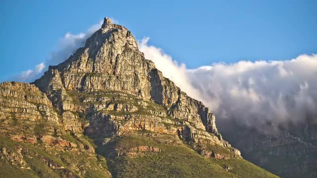 Table Mountain Time Lapse Clouds