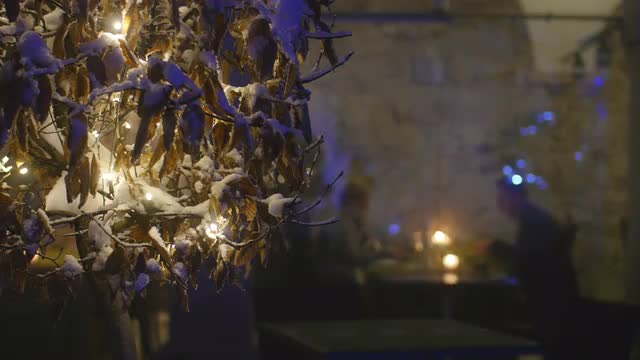 Romance at the restaurant