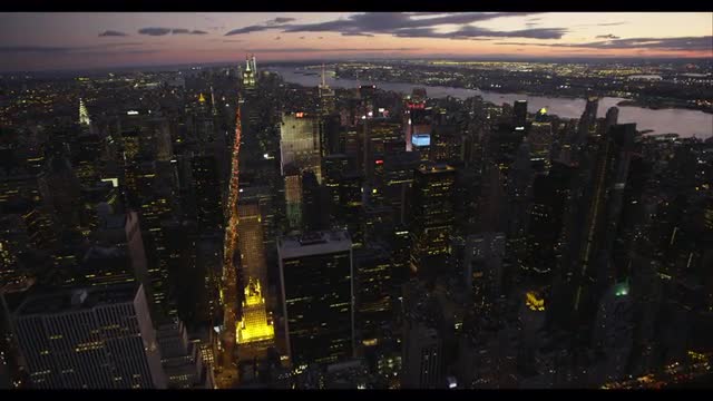 Midtown, Times Sq Night, Sunset, Empire State