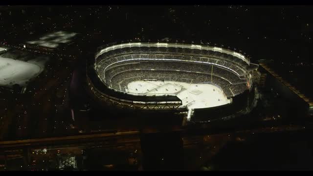 Metlife, Yankee Stadium, Hockey winter classic, Rangers Slow Wide Shot