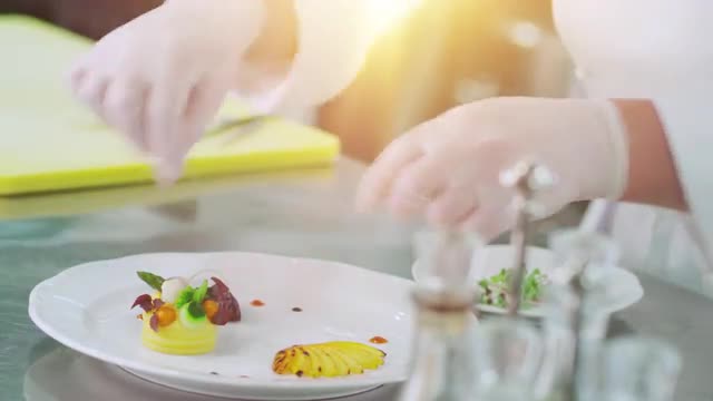78_Garnish_Dish_in_Luxury_Restaurant
