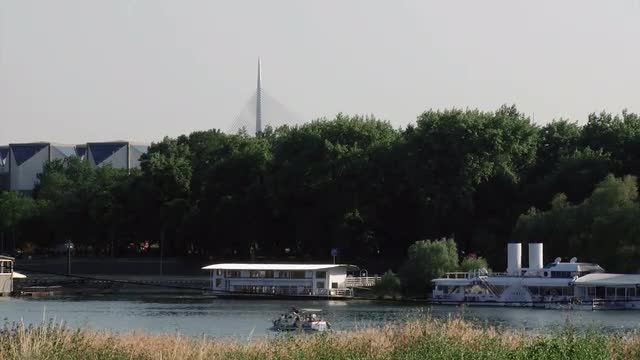 Belgrade, Danube river