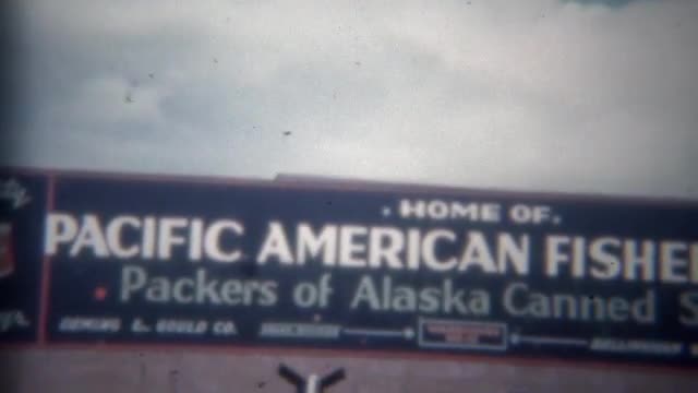 1946: Pacific American Fisheries packers of Alaskan canned salmon. BELLINGHAM, WASHINGTON