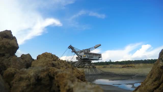 giant bulldozer